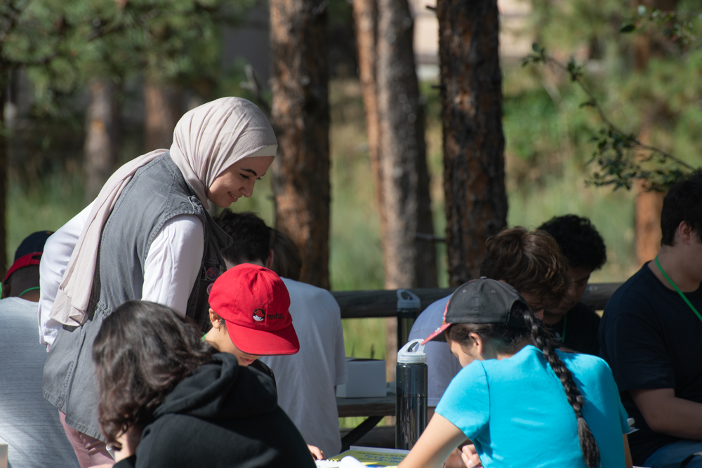 Teaching assistant at ACE Mentorship Program, Leading Sketching class at CO mountains