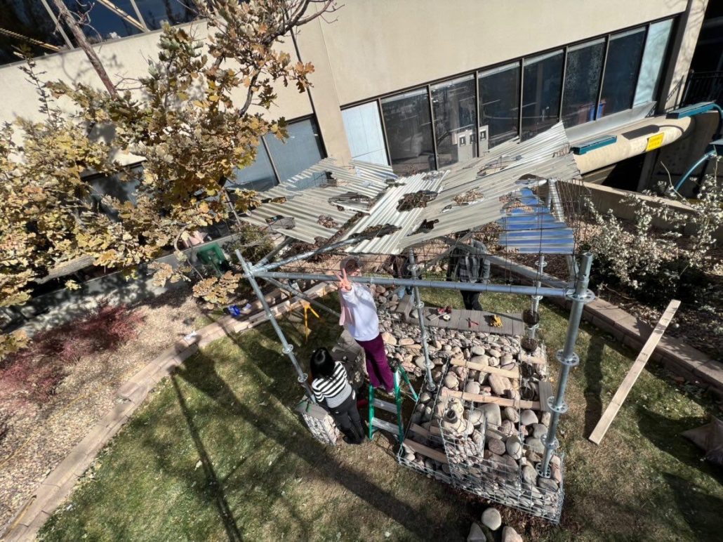 Design-Build Project, Fall 2022, as BS Architecture Student at CU Denver.