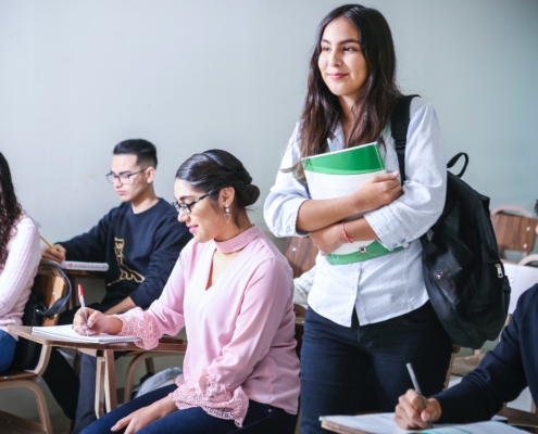 Architecture Students in Class